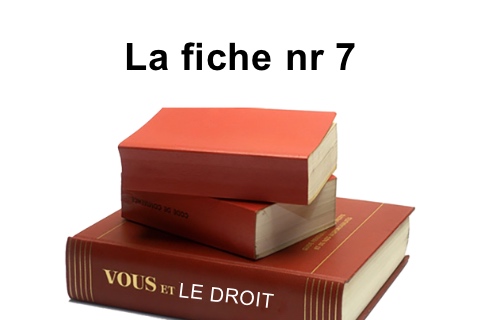 Vous et le droit nr 7